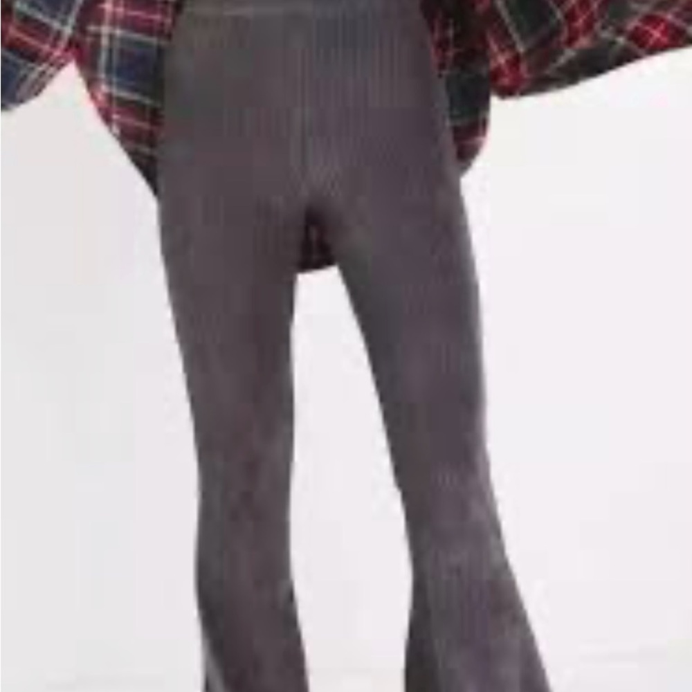 Gray Corduroy Pants